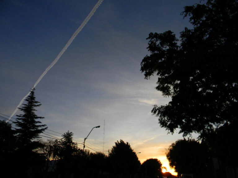 Mirando el cielo