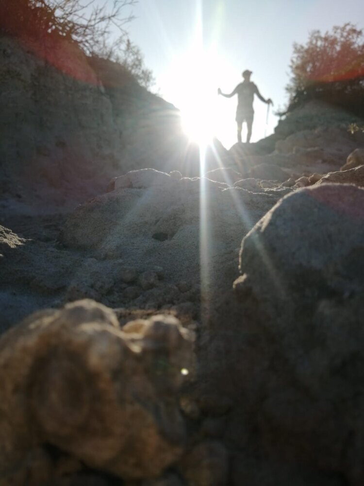 Descenso al sol